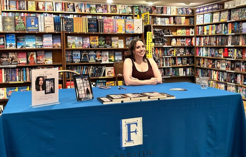 Book signing at Fireside Book Shop